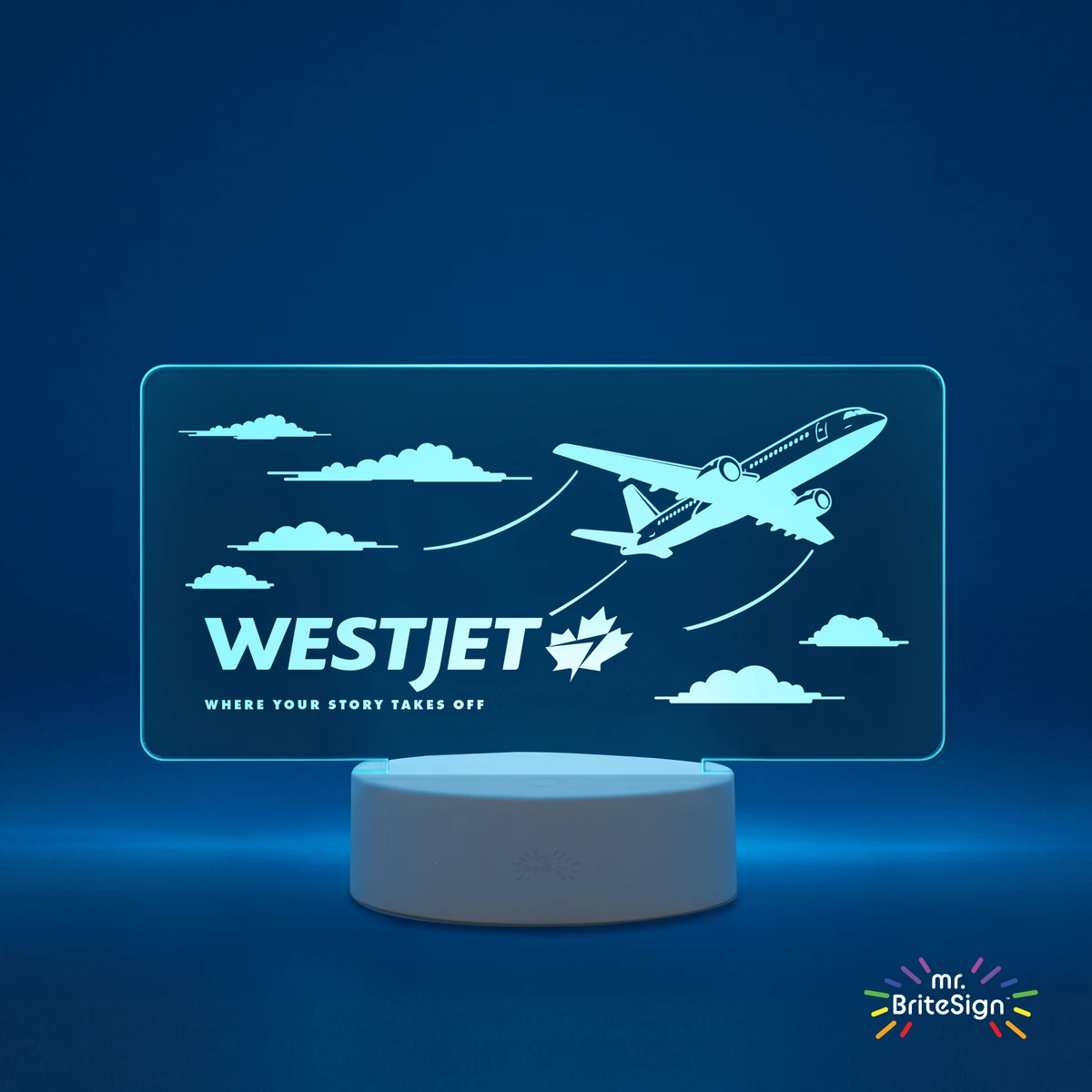 mr.BriteAward LED Acrylic Sign - Horiz 1