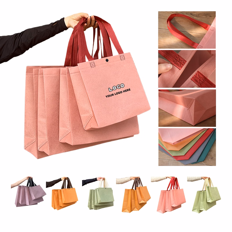 Clothing Handheld Nonwoven Tote Bag