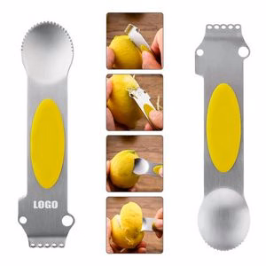 2 In 1 Stainless Steel Peeler And Spoon