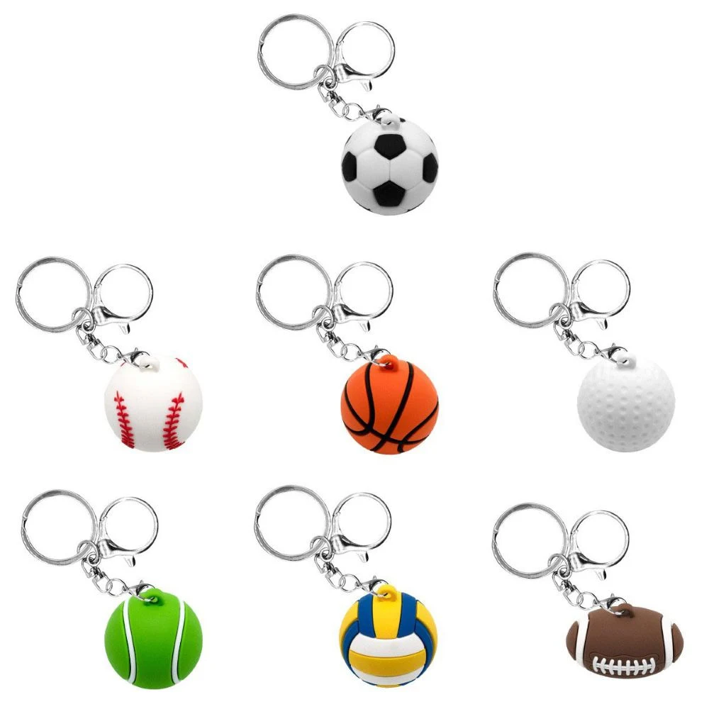 3D ball keychain 1