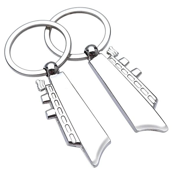 Custom Metal Cruise Ship Keychain 56mm — Travel & Hospitality Brand Giveaway 1