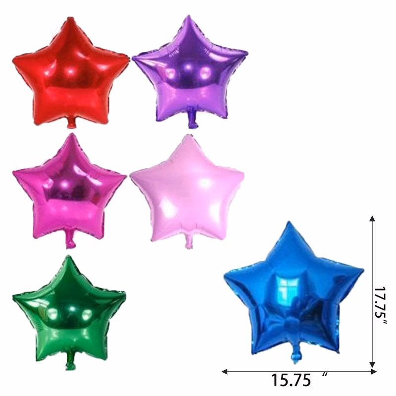 MOQ 50 Star Foil Balloons