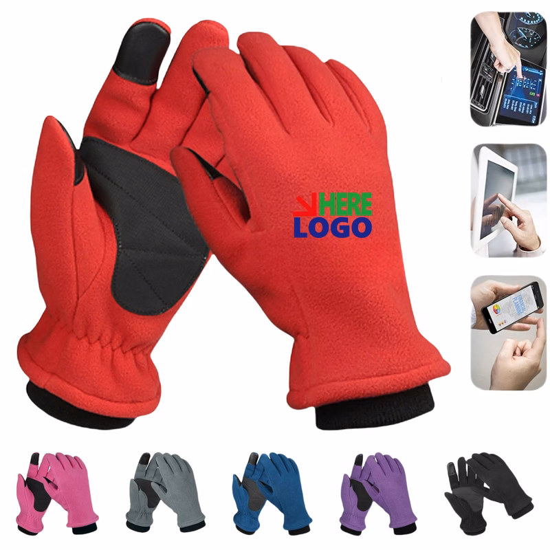 Stay Warm Autumn Winter Polar Fleece Gloves MOQ20