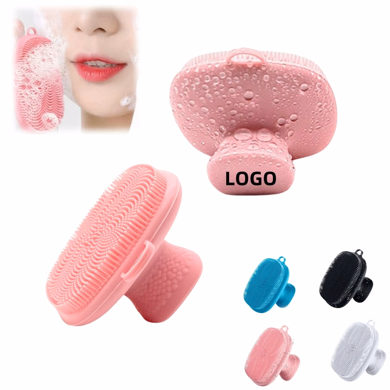 Silicone Facial Cleaning Brush Face Scrubber Makeup Remover