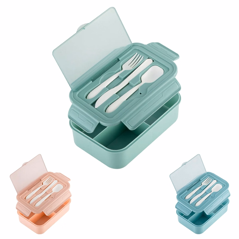 Bento Box With Tableware(Full Color)