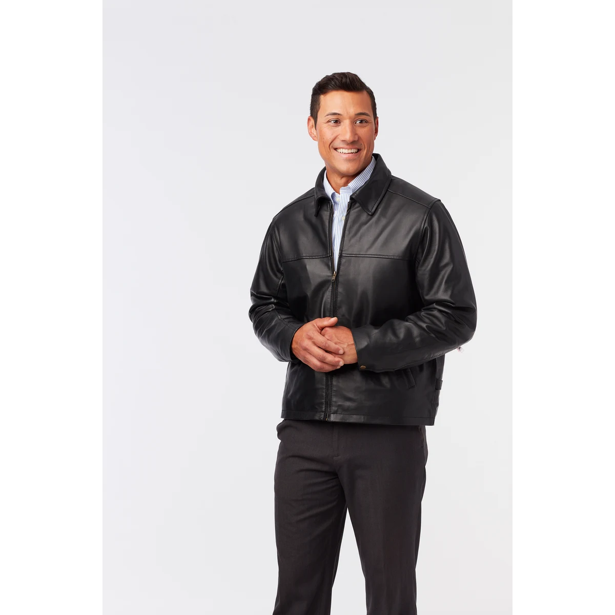Napa Leather Driving Jacket 1