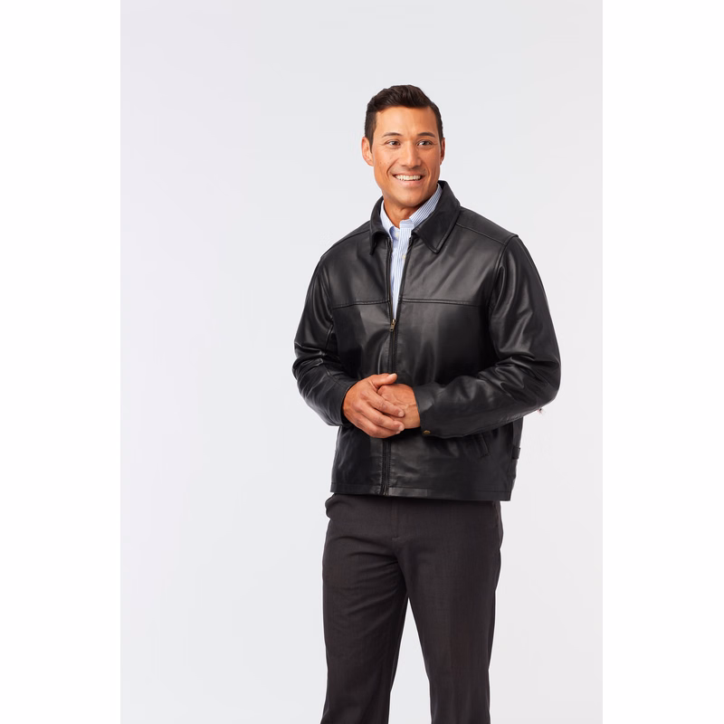 Napa Leather Driving Jacket