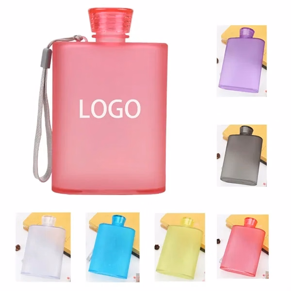 A5 Memobottle Flat Water Bottle for Sports or Outdoors