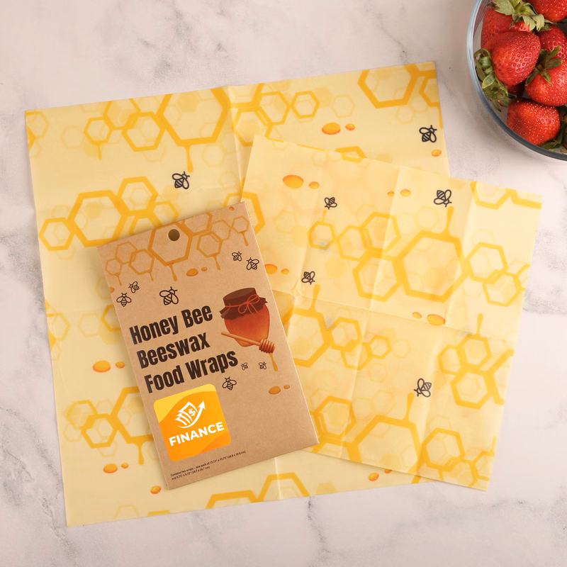 Honey Bee Beeswax Food Wraps