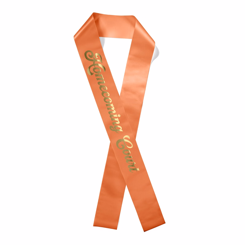 3" Badge Satin Sash - 83" Long - Brilliance