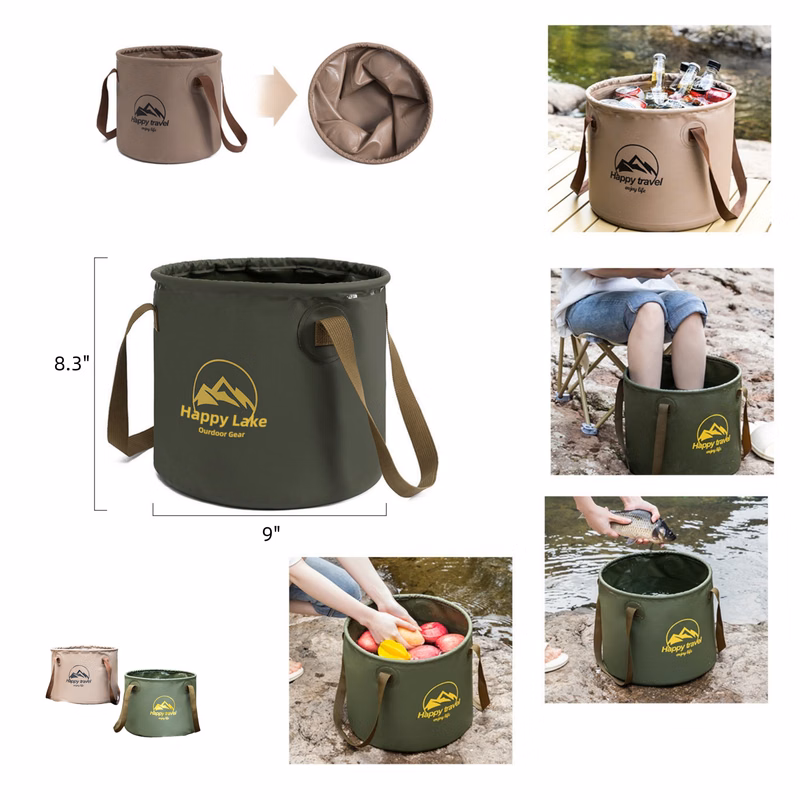 10L Multifunctional Portable Water Bucket