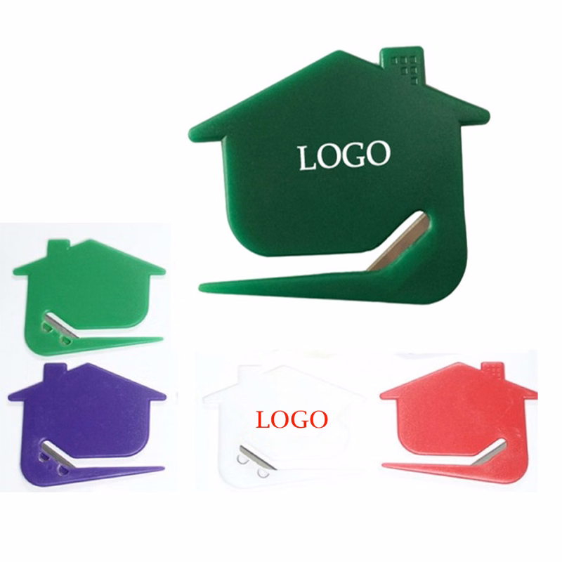 Plastic House Shaped Letter Opener