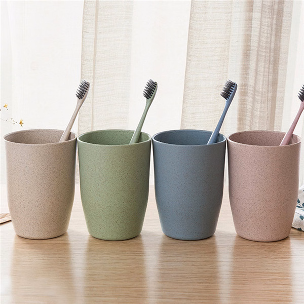 Wheat Straw Daily Toothbrush Cup