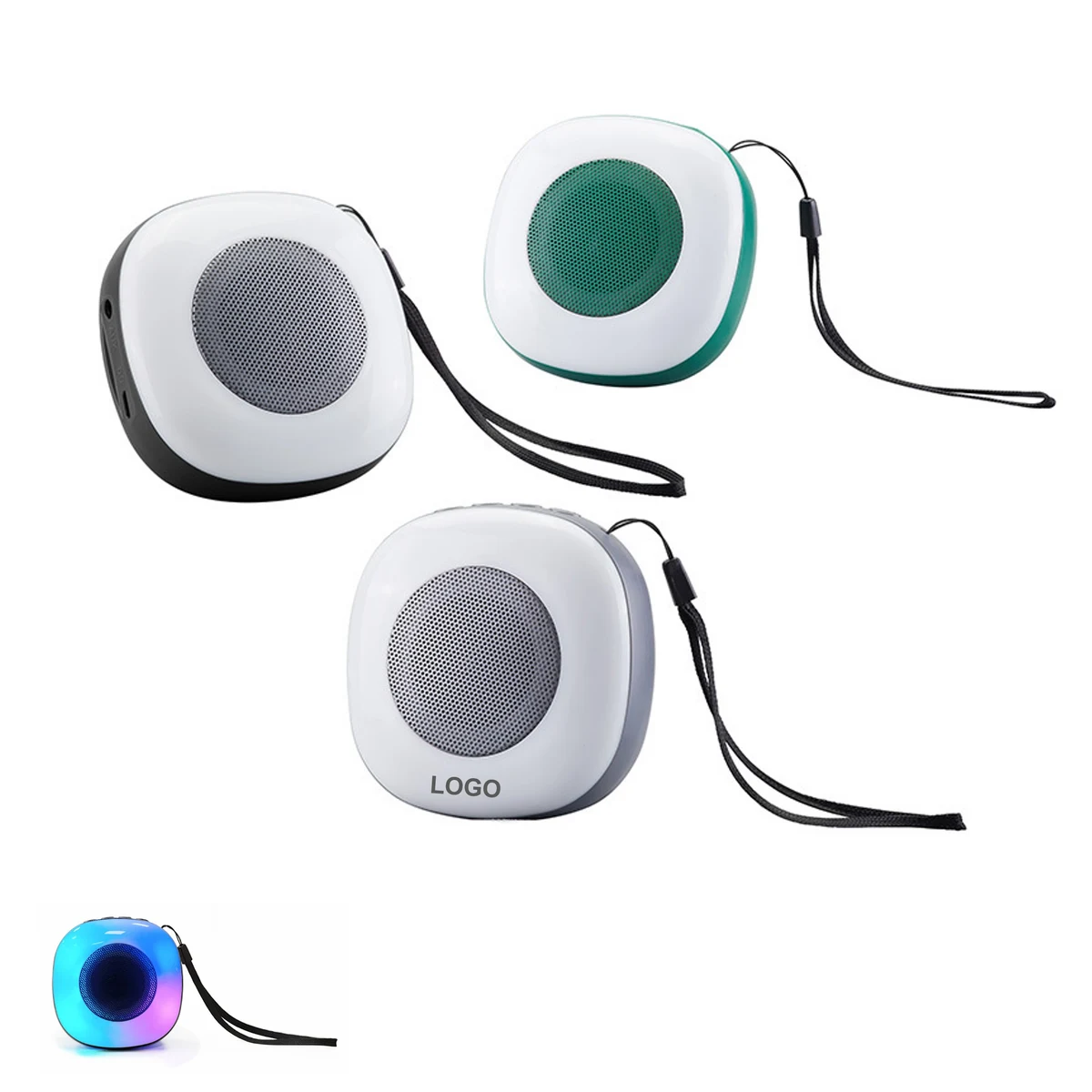 Mini Bluetooth Speaker with Light (direct import) 1