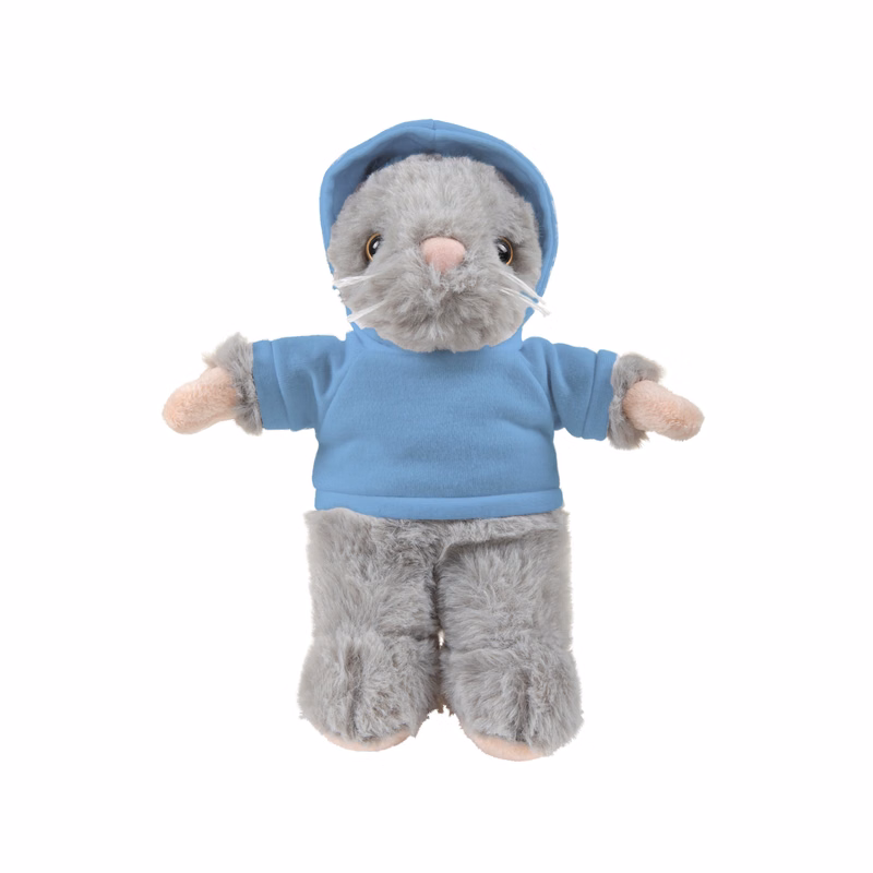 soft plush Mouse with hoodie
