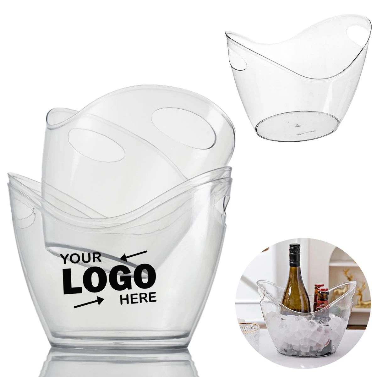 MOQ 50 120oz Party Beverages Ice Bucket 1