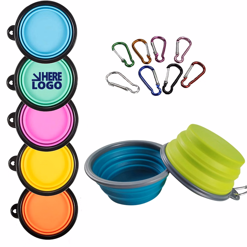 Collapsible Dog Bowls for Hiking Travel