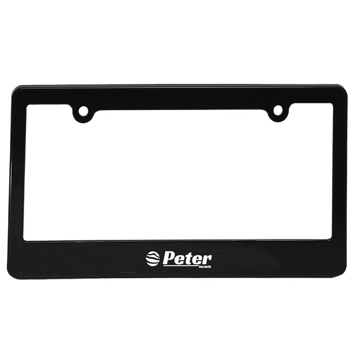 Durable ABS Plastic 3D Universal License Plate Frame Holder 1