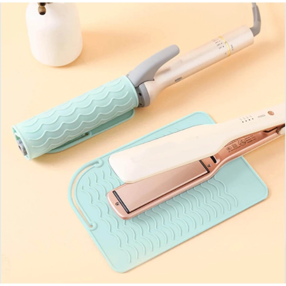 Silicone Heat Resistant Mat for Hair Styling Tools 1