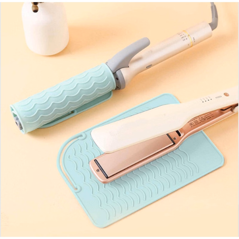 Silicone Heat Resistant Mat for Hair Styling Tools
