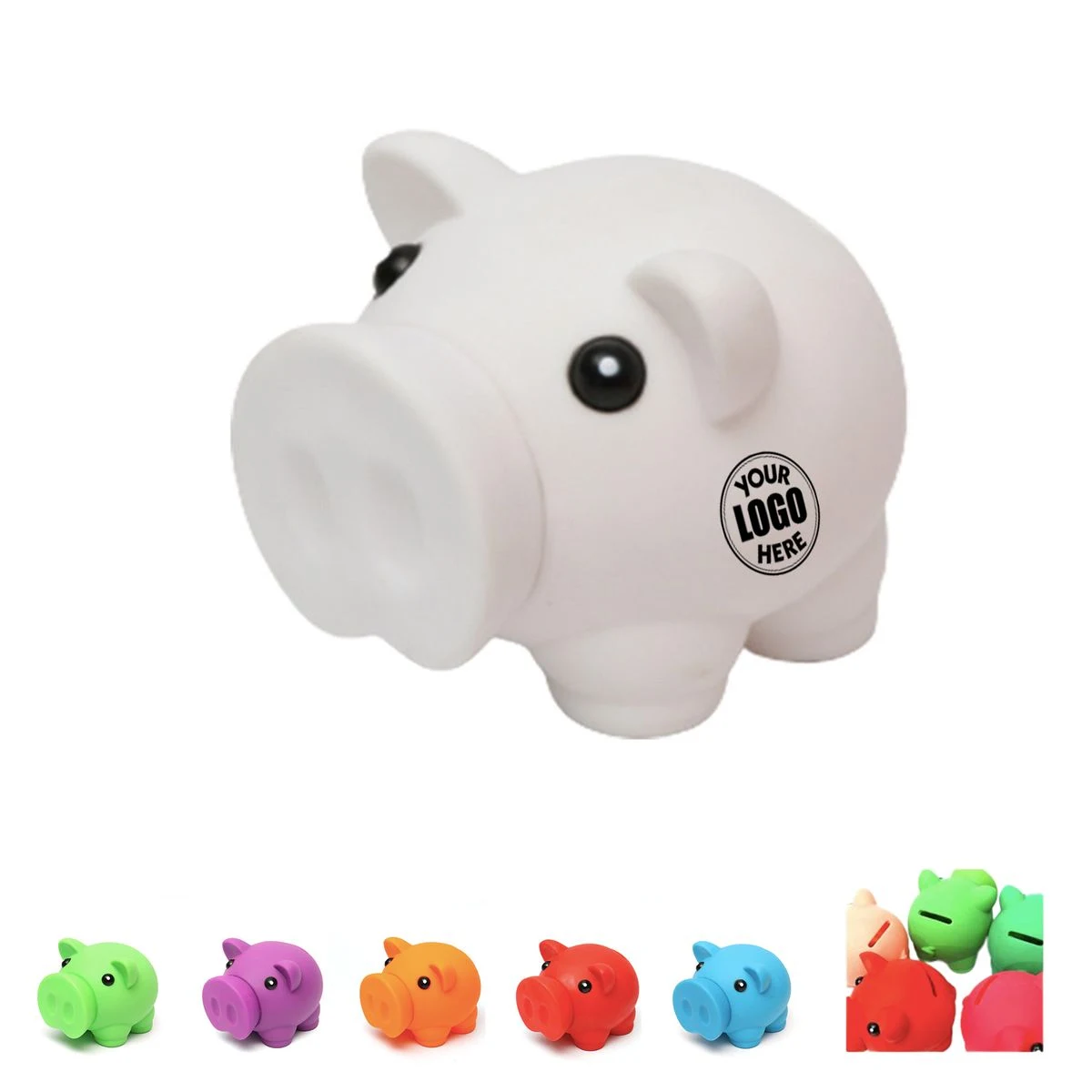 PVC Large Nose Piggy Bank 1