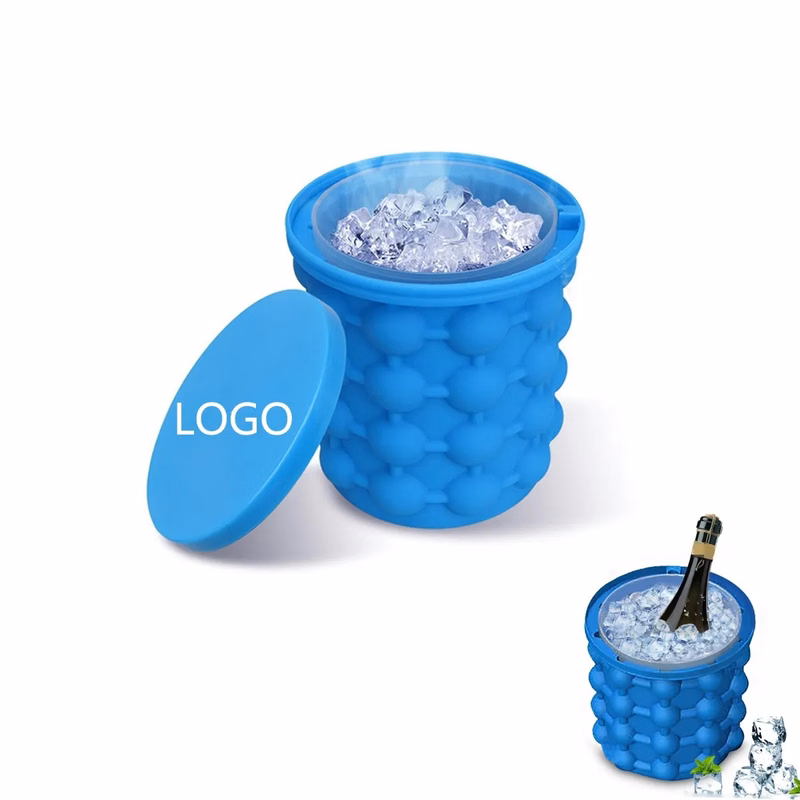 Silicone Ice Tray Mold Bucket