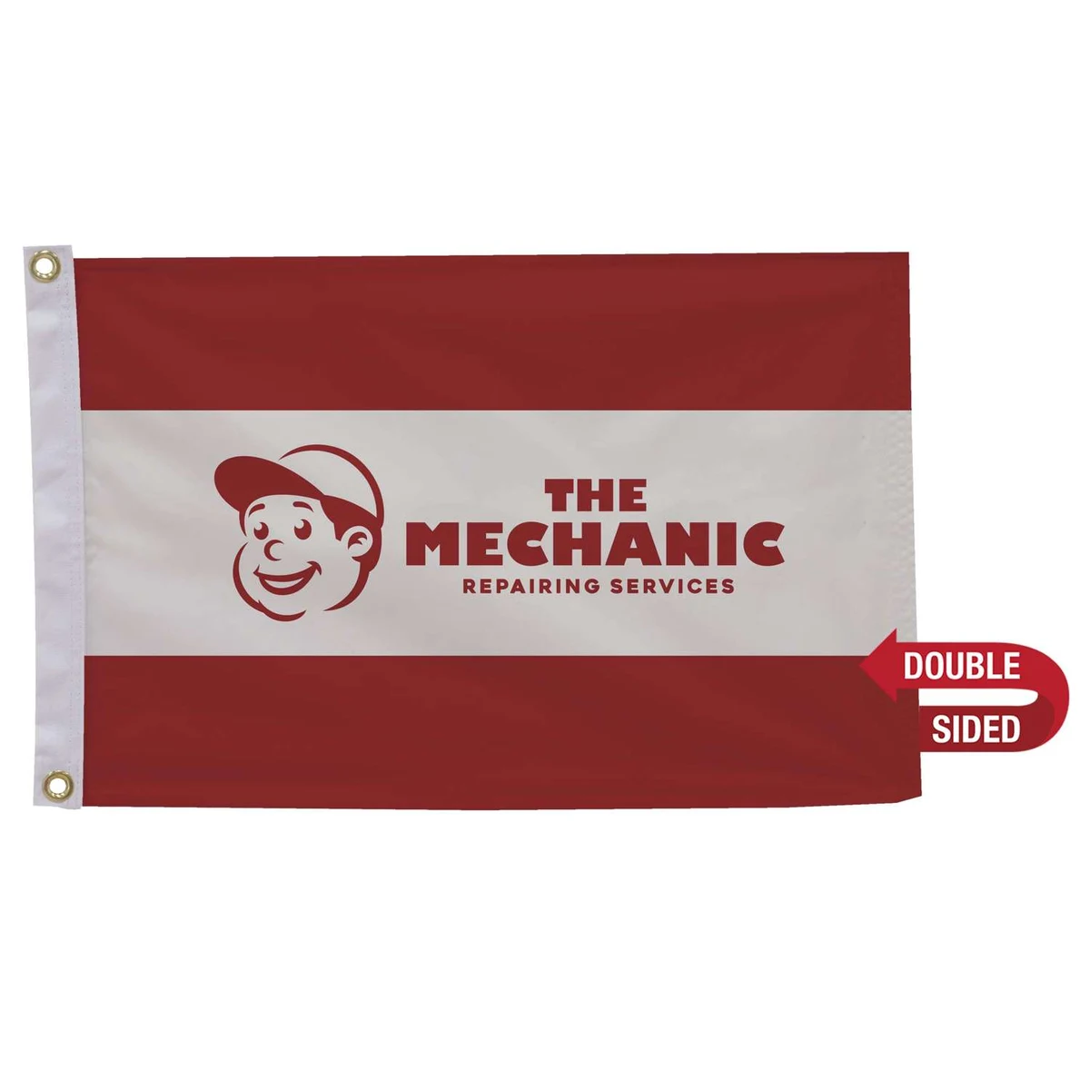16" x 24" Nylon Flag Double-Sided 1
