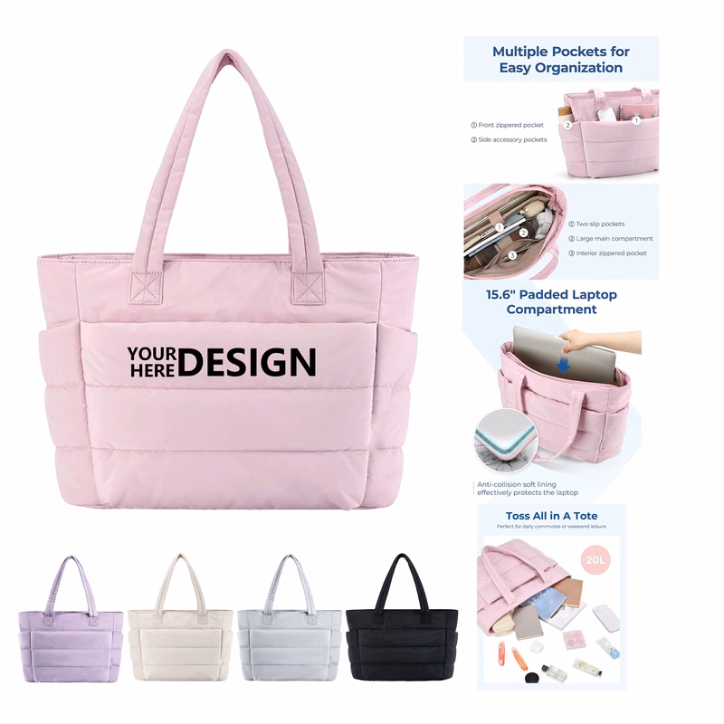 Lightweight Polyester Tote Bag