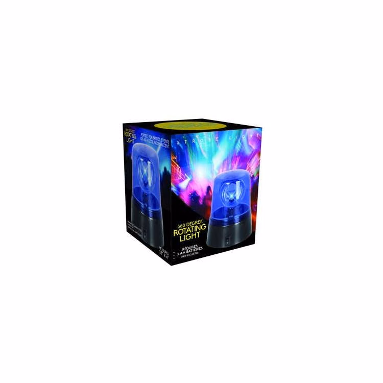 360 Degree Rotating Light - Blue