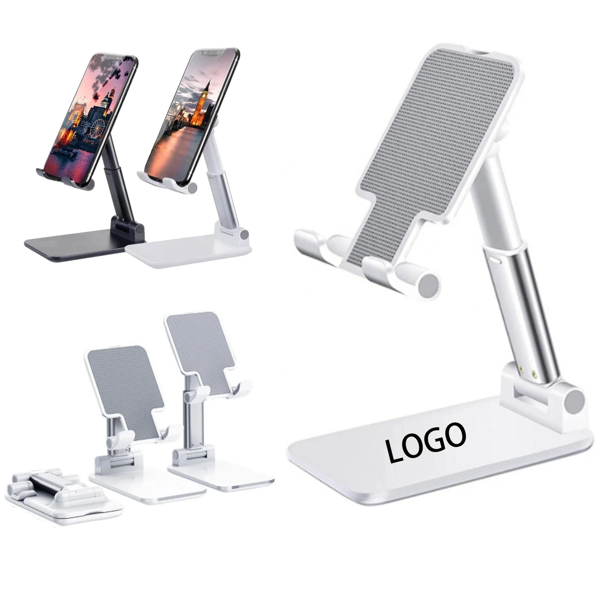 Adjustable Fully Foldable Cell Phone Stand 1
