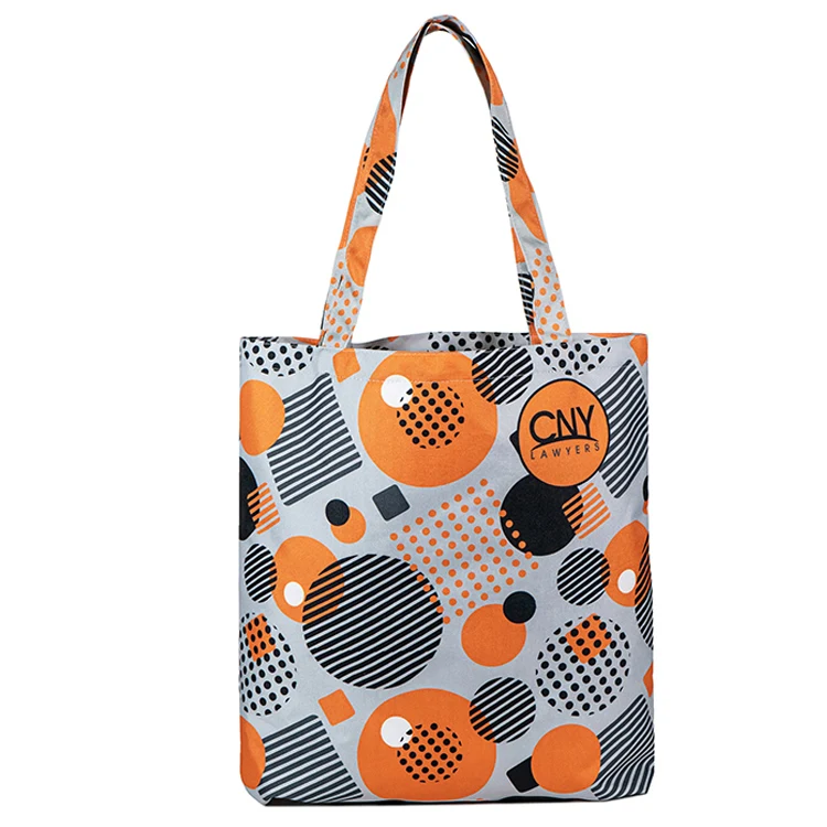 Sublimated Handles Medium Bottom Gusset Tote 1