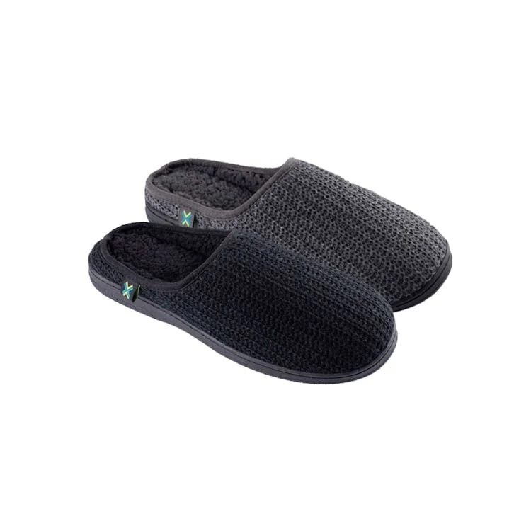Men's Wool Slip-On Comfortable Knit House Slippers Assorted S-2XL 1