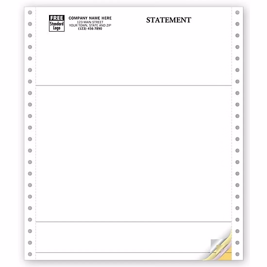 Multi Purpose Forms, Continuous, Classic