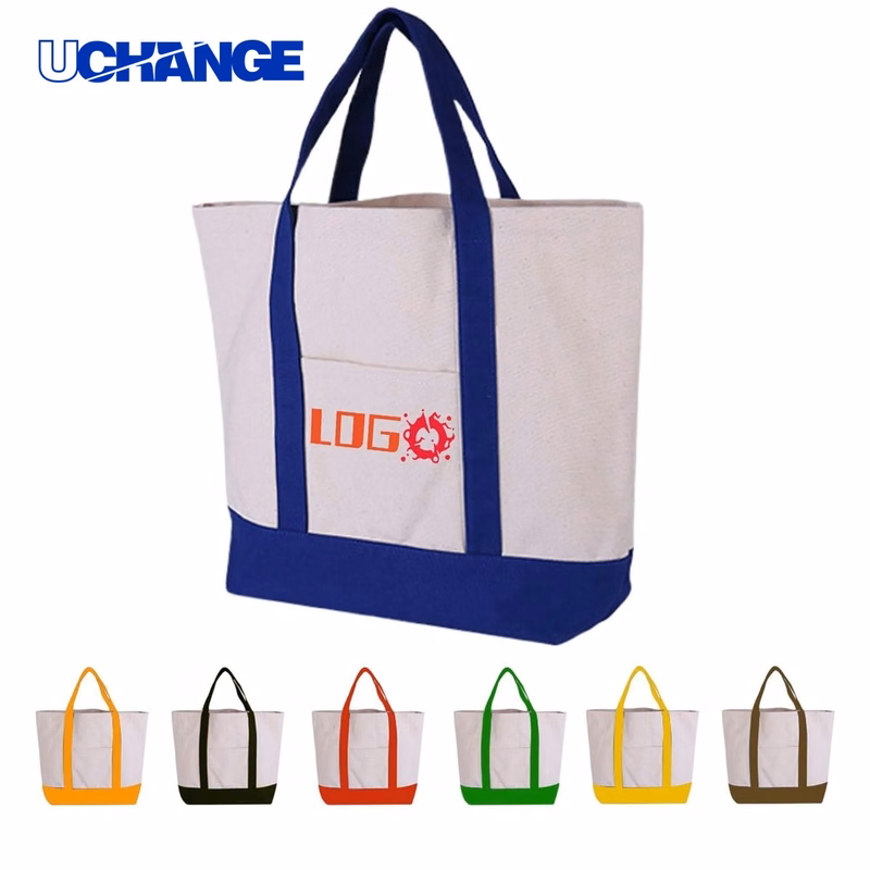 Canvas Grocery Tote Beach Bag