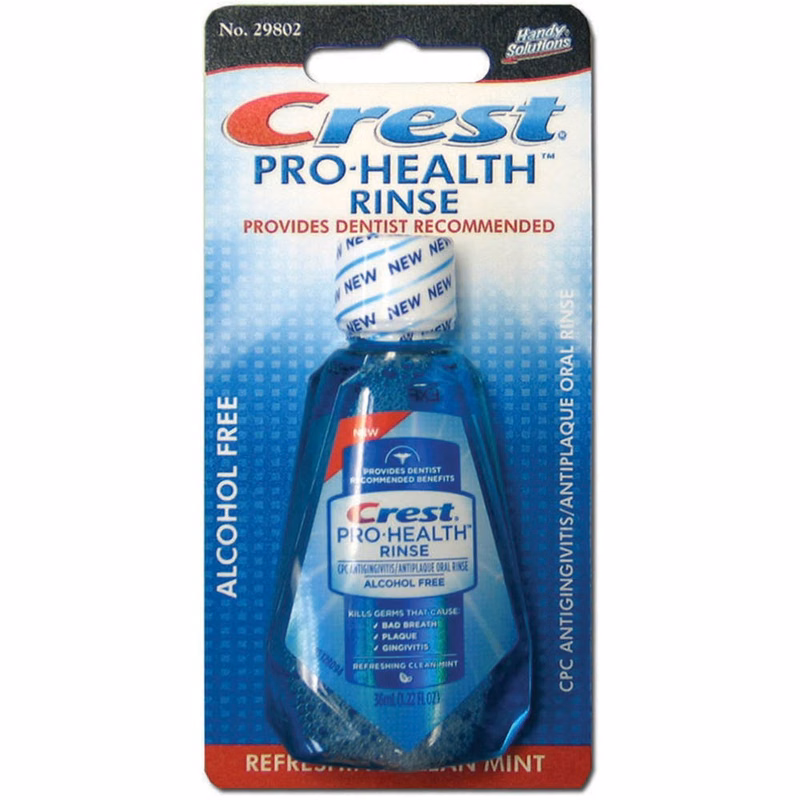 Crest Pro Health Mouthwash - 1.2 oz Alcohol Free