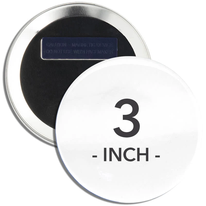 3 Inch Round Wearable Clothing Magnet Buttons 1