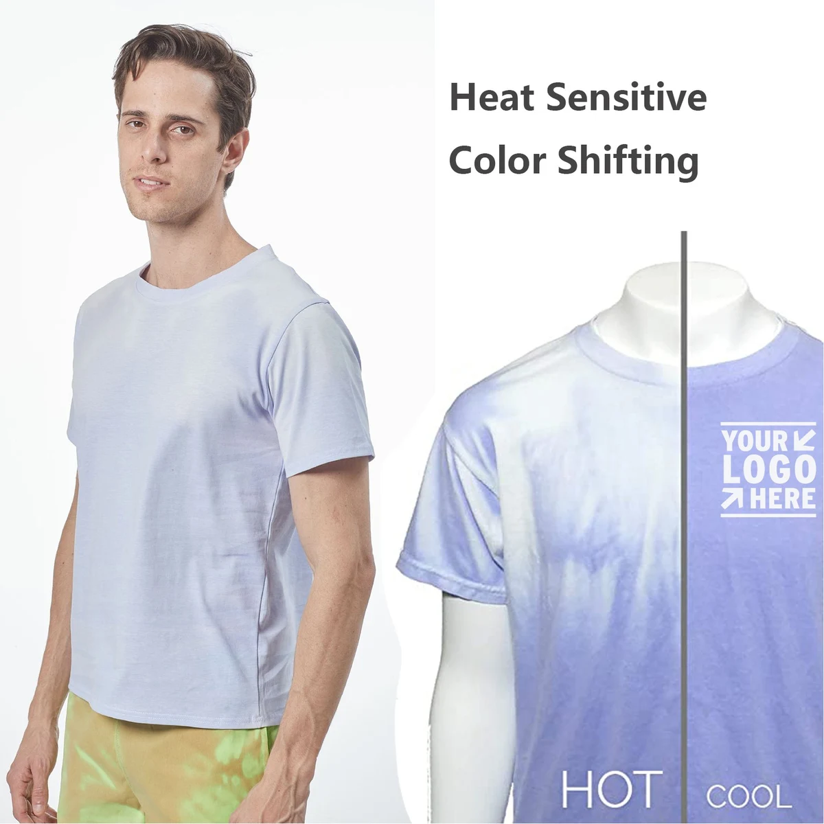 Heat Sensitive Color Changing Men's T Shirt 1