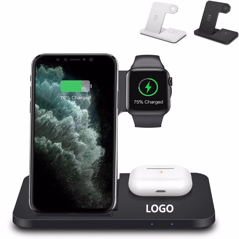 3 in 1 Qi Fast Charging Station