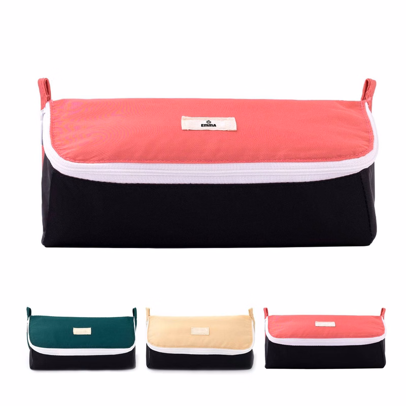 Cute Pencil Case Simple Flip-Top Organizer Pen Pouch