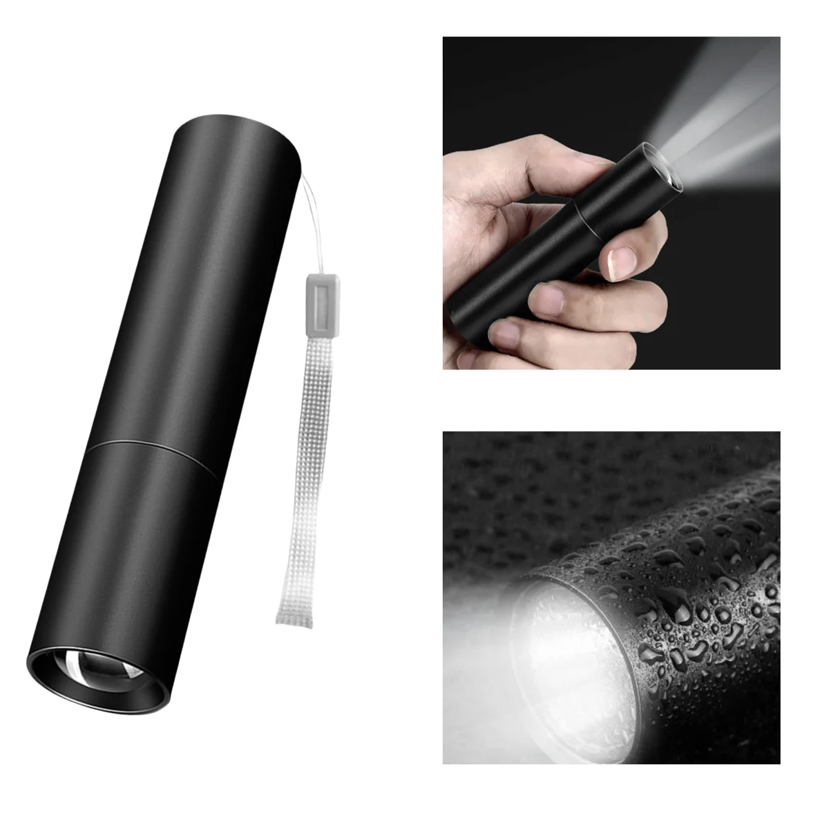 MOQ 10 PCS Versatile Portable Adjustable Flashlight 1