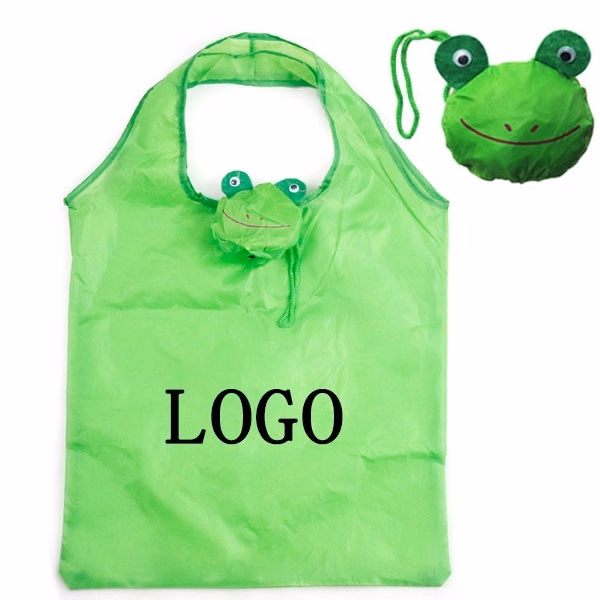 Frog Shaped Folding Shopping Bag