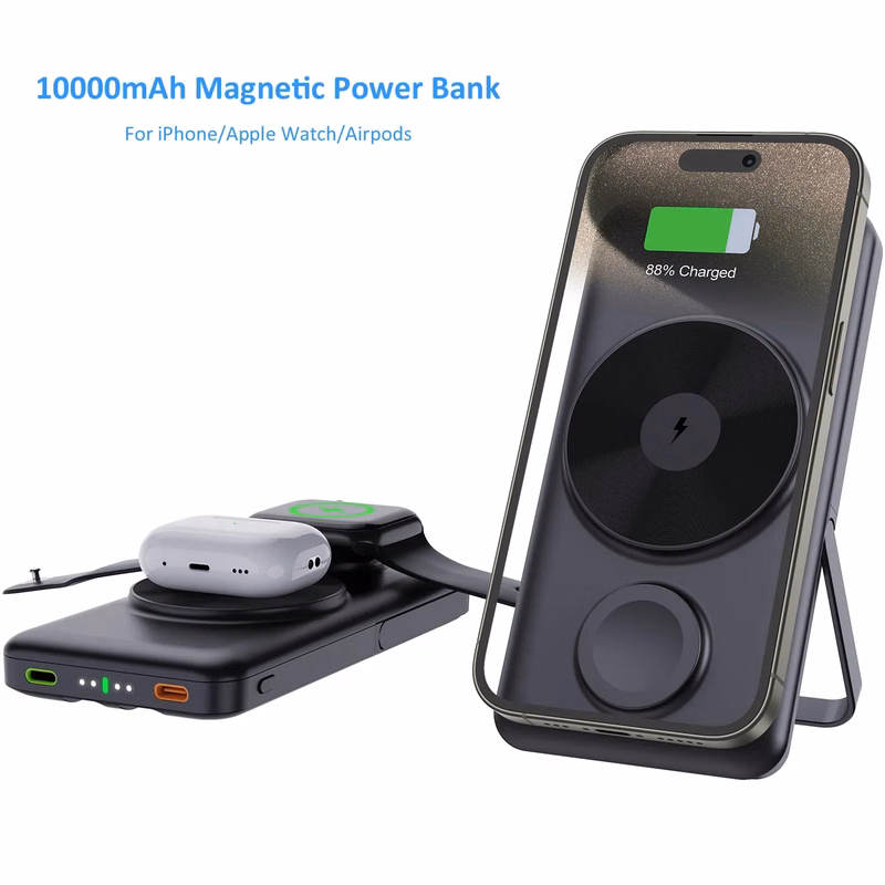 10000mAh Magsafe Portable Charger for iPhone/iWatch/Airpods
