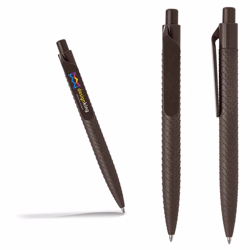 Recycled Coffee Grounds Pen for Full-color Inkjet Imprint 
