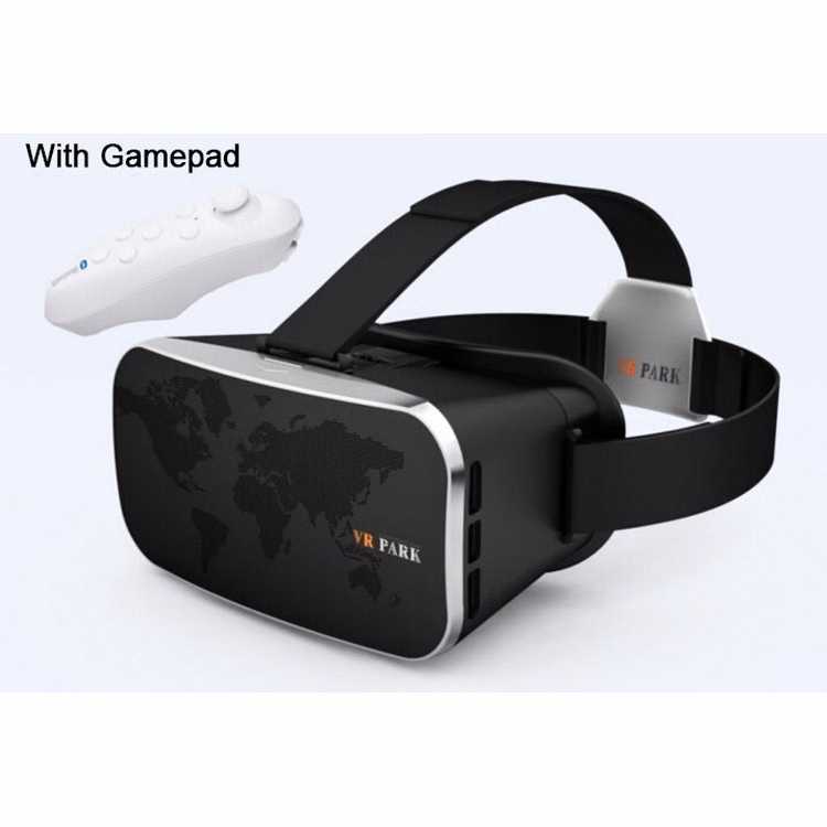 New Design 3D VR Box Virtual Reality Headset with Gamepad, VR Headset 3D Glasses For Smartphones