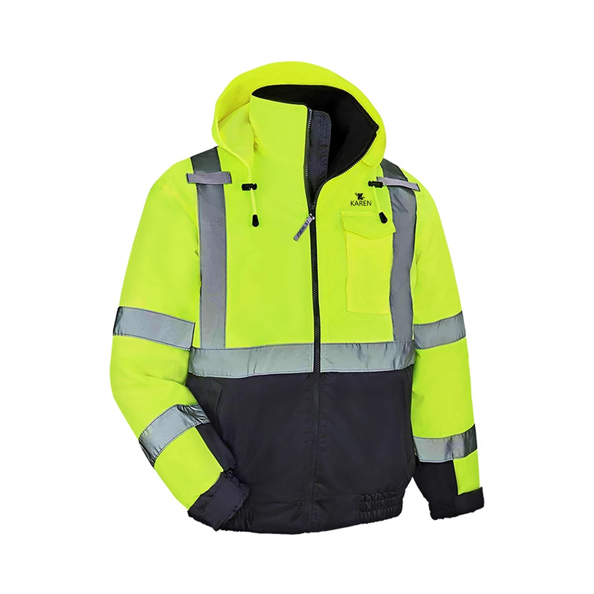Winter Reflective Safety Jacket 1