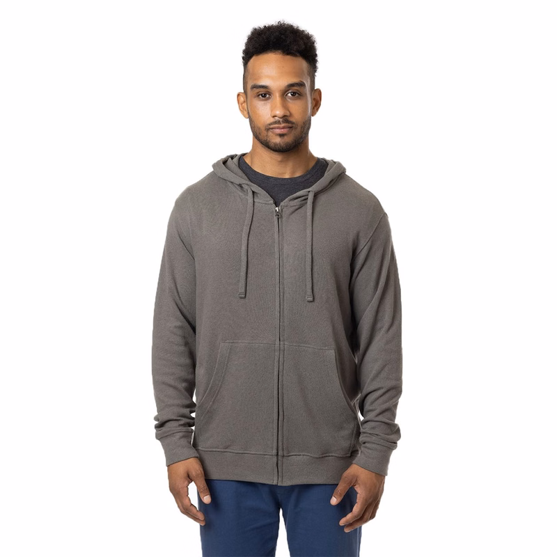 Unisex Hemp Hero Full-Zip Hooded Sweatshirt - EC5980