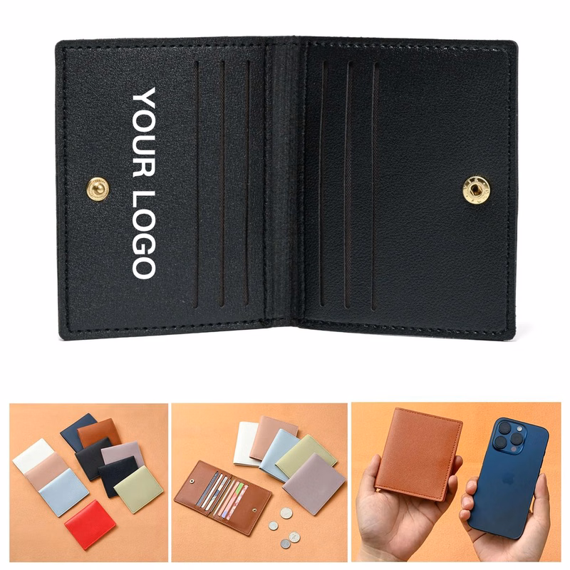 Lightweight PU Card Holder Wallet for Pockets