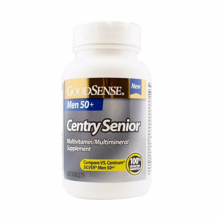 Men's Centry Senior Multi-Vitamin Tablets - 100 Tablets