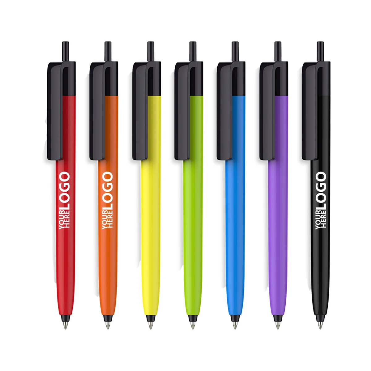 Customizable Logo Plastic Ballpoint Pen 1