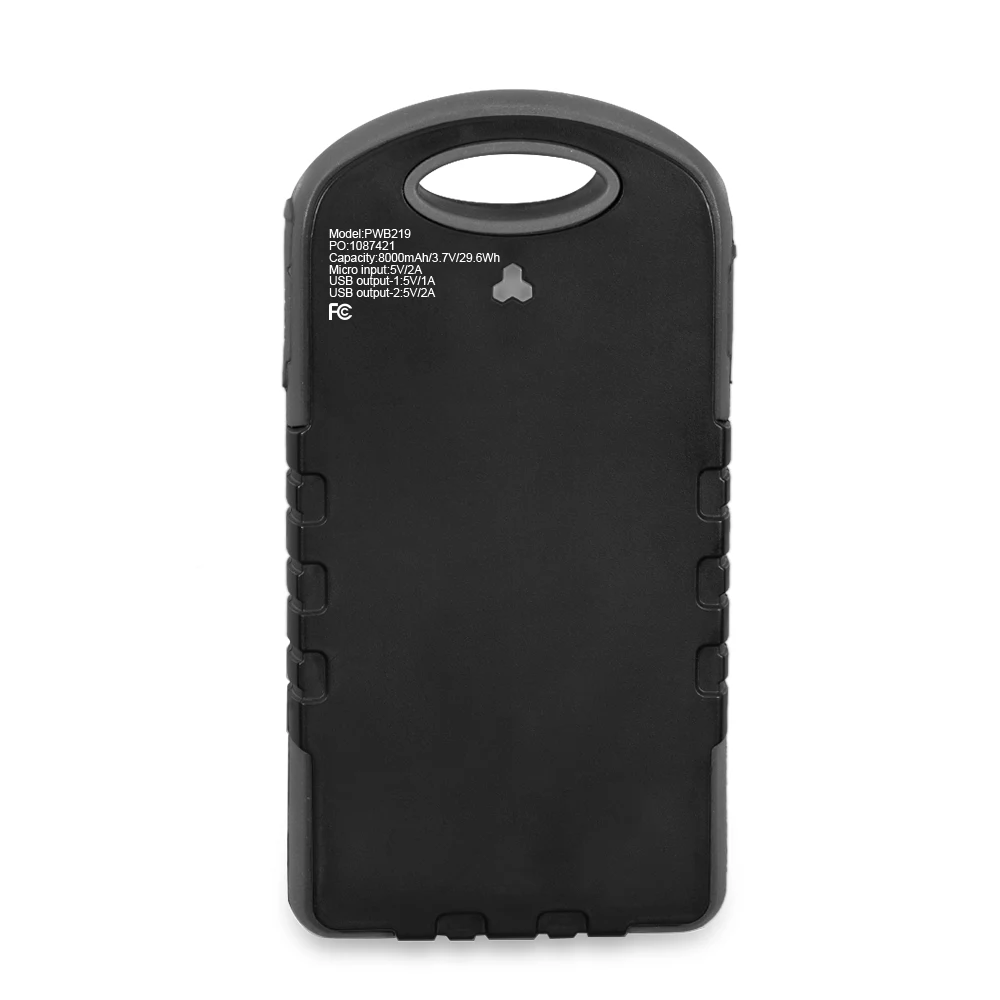 The Usil UL 8000Mah Solar Power Bank 1